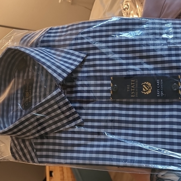 club room estate dress shirt Vintage Men's Club Room the Estate Dress Shirt, Light Mango Color, Birthday, Christmas, Father's Day, New in Original Package, Free Shipping